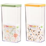 Контейнер Herevin Storage Canister Green-Peach 3л