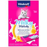 Лакомство для кошек Vitakraft Milky Melody с сыром 7шт*15г