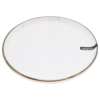 Ardesto Marmo White Dessert Plate 19cm - buy, prices for MegaMarket - photo 2