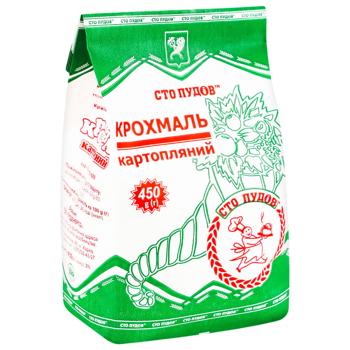 Крахмал Сто Пудов картофельный 500г