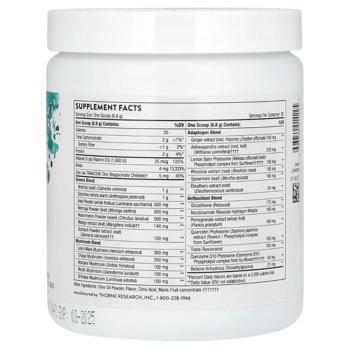 Thorne, Daily Greens Plus, 7.2 oz (204 g) - купить, цены на Biotus - фото 2