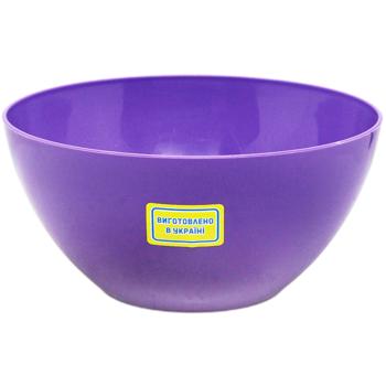Ekodeo Plastic Salad Bowl 1l in assortment - buy, prices for Auchan - photo 3