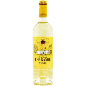 Chateau Ferrande Blanc Dry White Wine 15% 0.75l
