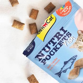 GimCat Nutri Pockets Multivitamin Cat Snack with Salmon 60g - buy, prices for MasterZoo - photo 2