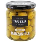 Оливки Iruela Manzanilla с косточками 370г