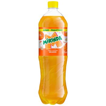Напиток газированный Mirinda Orange Zero Sugar 1,75л - купить, цены на КОСМОС - фото 1