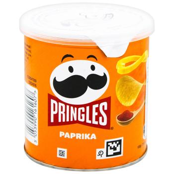 Чипсы Pringles со вкусом паприки 40г - купить, цены на МегаМаркет - фото 1