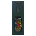 Віскі Jim Beam Black 43% 0,7л + 1 склянка