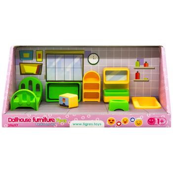 Набір ігровий Tigres Набір меблів для ляльок спальня 7елементів - купити, ціни на Чудо Маркет - фото 2