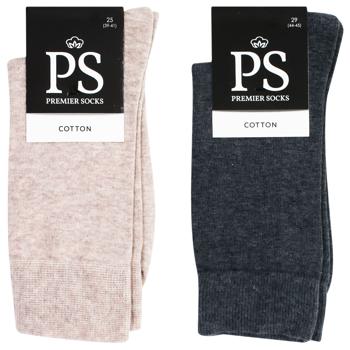 Premier Socks Men's Classic Monochrome Melange Socks s.25-29 - buy, prices for EKO Market - photo 1