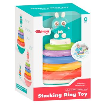 Bibi-Inn Stacking Ring Musical Toy