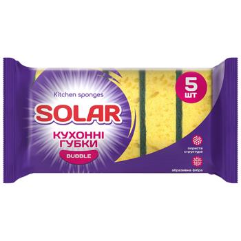Solar Bubble Kitchen Sponges 5pcs