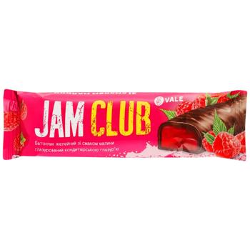 Vale Jam Club Jelly Glaze Bar with Raspberry Flavor 40g - buy, prices for Epicentr FOOD - photo 1