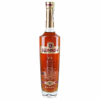 Klinkov V.S. Cognac 40% 0.5l - buy, prices for Chudo Market - photo 4