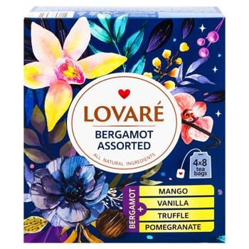 Чай чорний Lovare Bergamot Assorted 2г*32шт - купити, ціни на Торба - фото 2
