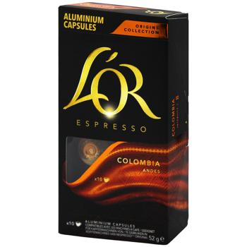 Кофе в капсулах L'OR Espresso Colombia 5,2г*10шт