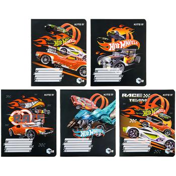 Зошит Kite Hot Wheels в клітинку 18 аркушів - купити, ціни на Auchan - фото 1