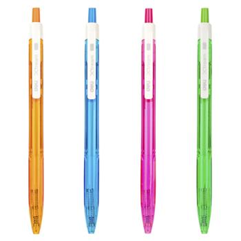 Ручка шариковая Deli EQ02836 Xtream автоматическая 0,7мм синий в ассортименте - купить, цены на Чудо Маркет - фото 1