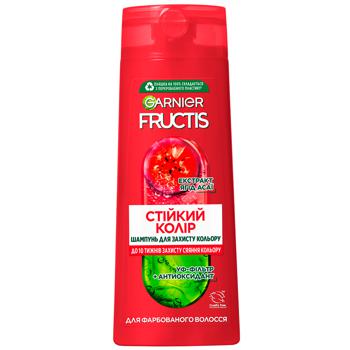 Шампунь Garnier Fructis Стійкий колір 400мл - купити, ціни на Auchan - фото 1