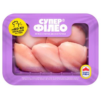 Super Fileo Boneless Chicken Thigh Fillet ~0,6kg - buy, prices for NOVUS - photo 8