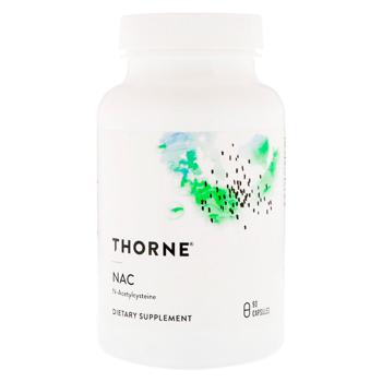 Thorne Research NAC N-Acetyl-L-Cysteine 500mg 90 capsules - buy, prices for Biotus - photo 1