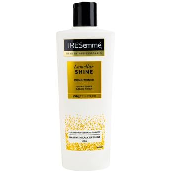 Кондиціонер Tresemme Lamellar Shine Ультраблиск 400мл - купити, ціни на Auchan - фото 1