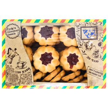 Suzirya Vinochok Cookies with Jam 500g - buy, prices for Za Raz - photo 2