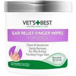 Серветки для чищення вух Vet`s Best Ear Relief Finger Wipes 50 шт