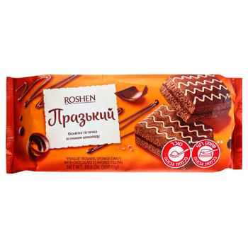 Бисквит Roshen Пражский со вкусом шоколада 300г
