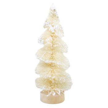 Koopman Artificial Christmas Tree with Backlight 20cm Cream