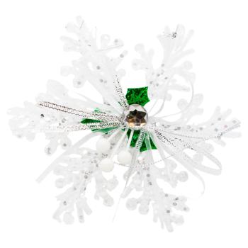 Snowflake Decoration 15*13*1cm YE759 - buy, prices for MegaMarket - photo 1