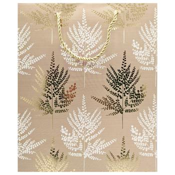 Пакет подарунковий паперовий 26*32*10см 066M-5985 - купити, ціни на КОСМОС - фото 1