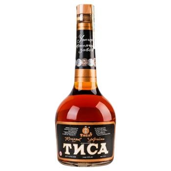 Tisa 6yo Cognac 42% 0.5l - buy, prices for AlcoHub - photo 1