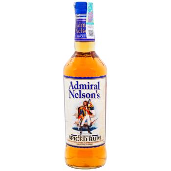Ром Admiral Nelson Premium Spiced Rum 35% 0,75л - купити, ціни на WINETIME - фото 1