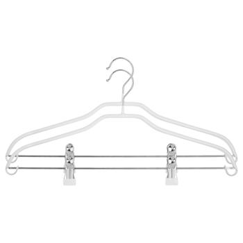 Набір вішаків з прищіпками Ardesto металеві білі 42см - купити, ціни на МегаМаркет - фото 1