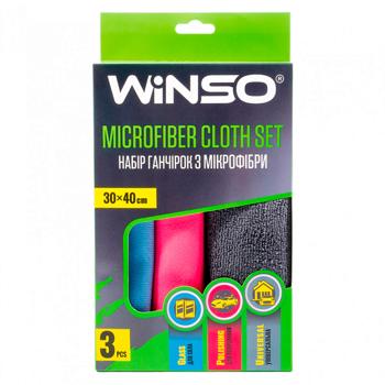 Winso Microfiber Cloth Universal 3pcs 30*40cm - buy, prices for NOVUS - photo 1