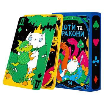 Карти для гри Maliunok Коти та Дракони - купити, ціни на Grono - фото 1