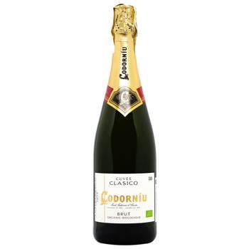 Вино игристое Codorniu Cava Brut белое брют 11,5% 0,75л - купить, цены на МегаМаркет - фото 2