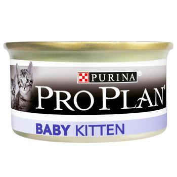 Корм влажный Purina Pro Plan Baby Kitten с курицей для котят 85г