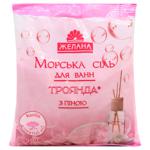 Zhelana Sea Bath Salt Rose with Foam 500g