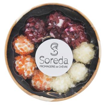 Сир Soreda Brochette Aux Fruits козячий з фруктами 110г - купити, ціни на Auchan - фото 2