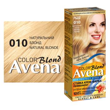 AVENA Blond Color 010 Natural Blond Permanent Cream Hair Dye - buy, prices for Tavria V - photo 2