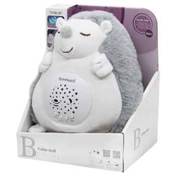 Игрушка мягкая музыкальная Funmuch Ёжик с проектором - купить, цены на NOVUS - фото 1