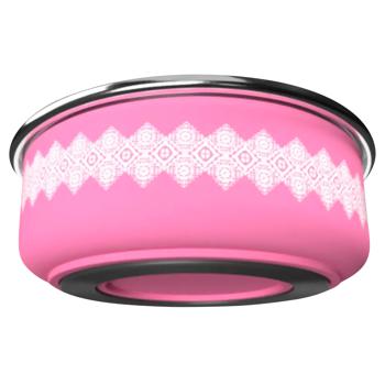 Arjan Impex Fusion Good Dog Metal Bowl 11cm 280ml Pink - buy, prices for MasterZoo - photo 5