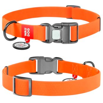 Нашийник для собак COLLAR WOUDOG Водостійкий L - помаранчевий - купити, ціни на MasterZoo - фото 1