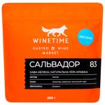 Кава свіжообсмажена мелена Сальвадор WINETIME 250 г