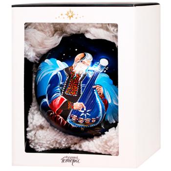 Rizdviani Istorii Kobzar-Keeper Christmas Tree Ball 12cm