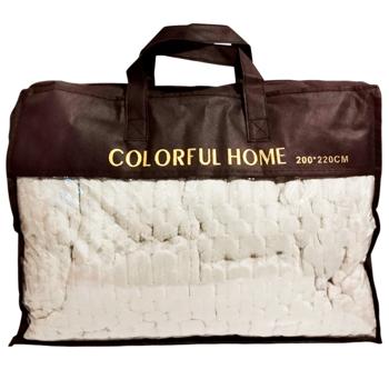 Плед Colorful Home Шахматы-Соты флис 200x220-230см - купить, цены на Восторг - фото 1