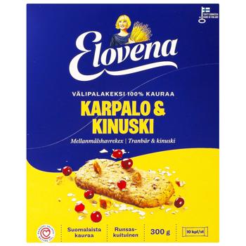 Галети з вівса Elovena журавлина та карамель 300г - купити, ціни на - фото 2