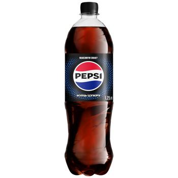 Напиток газированный Pepsi Zero Sugar 1,25л - купить, цены на КОСМОС - фото 1